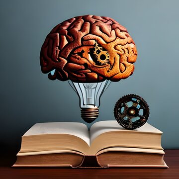 Gedankengetriebene Erleuchtung: Die Fusion von Intellekt, Technik und Bildung | AI-Art