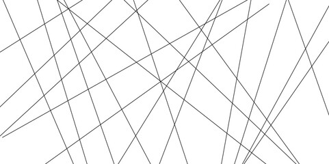 Abstract geometric lines background. Vector illustration. Black and white liens with many squares and triangles shape on white background.