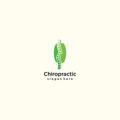 Chiropractic logo design unique concept