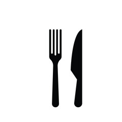 fork and knife logo icon