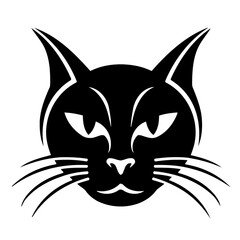 domestic animal mammal cat head created with Generative AI technology
