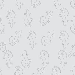 Obraz premium Lizards seamless patterns are designs that can be repeated infinitely without any visible seam or interruption between the copies