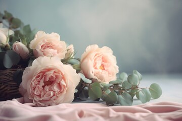 Obraz premium Close-up of blooming roses