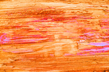 Colorful wooden texture. Rustic three-dimensional wood texture background. Wooden-facing pattern background texture. 