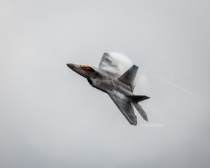 F-22 Raptor Air Show Demo Flyover