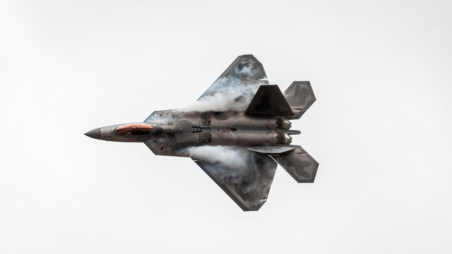 F-22 Raptor Air Show Demo Flyover