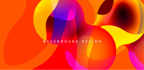 Bright abstract background glossy shiny circle and sphere composition. Minimalist geometric vector Illustration For Wallpaper, Banner, Background, Card