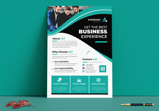 Business Flyer Design Layout