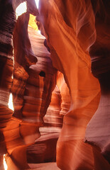 Shifting Limestone Canyons Of New Mexico's Desert