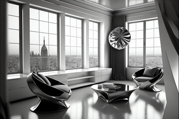 Captivating 3D Render of a 1920s Home: A Masterpiece of Photographic Quality Artistry by Abiey AI Generative