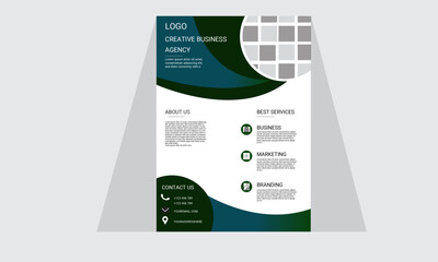 an exclusive flyer design