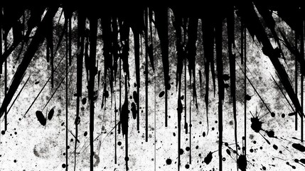 grunge texture in black and white, Generative AI