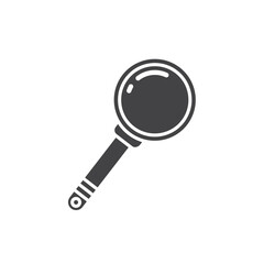 magnifyng icon vector element design template