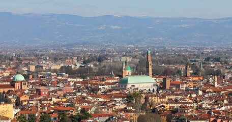 Fototapeta premium Basilica Palladiana is the main monument of the city of Vicenza in Italy