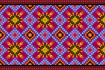Motif ethnic handmade border beautiful art. Ethnic leaf floral background art. folk embroidery, Mexican, Peruvian, Indian, Asia, Moroccan, Turkey, and Uzbek style. Aztec geometric art ornament print. 