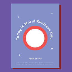 World Kindness Day Flyer Layout