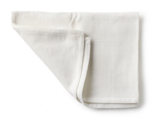 folded cotton napkin