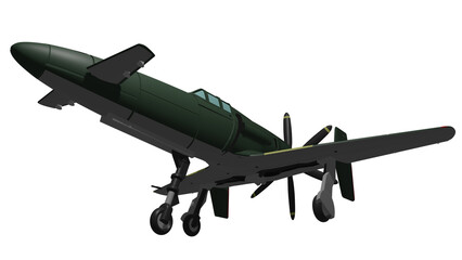 震電 大日本帝国海軍 局地戦闘機 (J7W Shinden)