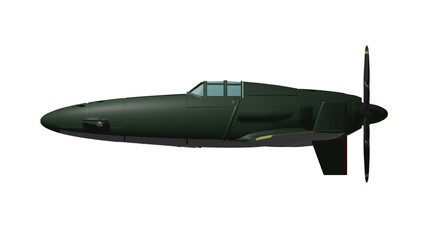 震電 大日本帝国海軍 局地戦闘機 (J7W Shinden)