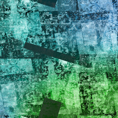 Abstract halftone grunge texture background image.