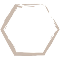 Polygon Brush Stroke Frame