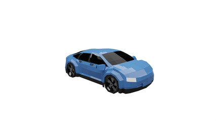 3d rendered illustration of a car
