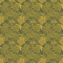 Abstract cannabis leaf design background image.