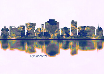 Obraz premium Hampton Skyline