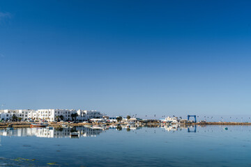 Naklejka na ściany i meble View of Djerba, a large island in southern Tunisia