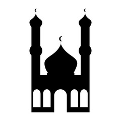 Mosque Silhouette Illustration