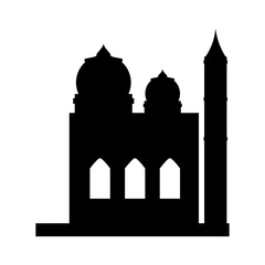 Mosque Silhouette Illustration