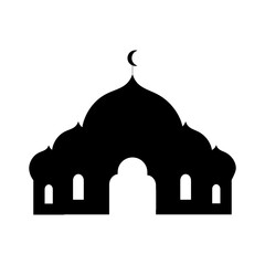 Mosque Silhouette Illustration