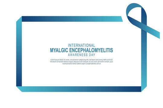International Myalgic Encephalomyelitis Awareness Day background.