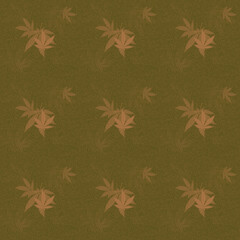 Abstract cannabis leaf design background image.