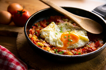Manchego Pisto, also known simply as ratatouille, is a traditional dish from La Mancha that consists of a fry of various vegetables and egg