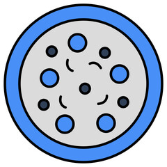 Premium download icon of petri dish 