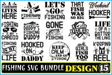 Fishing SVG Bundle