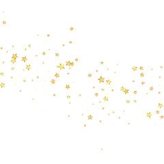 Magic stars vector overlay.  Gold stars scattered