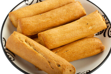 Snack salty sticks. Gevrek. Konya, Turkey