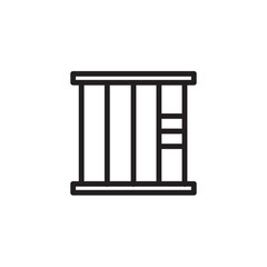 Bar Circus Home Outline Icon