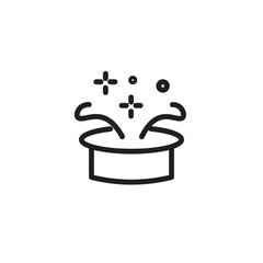 Cap Circus Hat Outline Icon