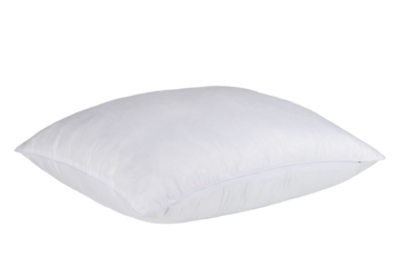 sleep pillows with cotton cover, isolate on a transparent background
