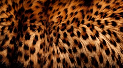 cheetah fur closeup