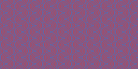 Blue and red figure abstract background