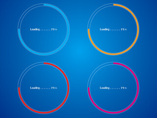 Loading icon Network Illustration, Vector, Icon 