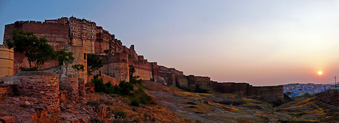 Sunset at Jodhpur Castle - Rajasthan, India