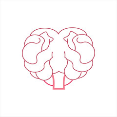 Brain Mind Intelligence Illustration