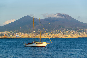 Le Vésuve à Naples