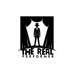 star performer stage show logo design