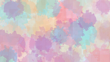 abstract watercolor background with watercolor splashes